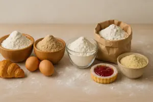 Quali sono i migliori tipi di farina per pasticceria? Scopri come scegliere quella giusta per dolci impeccabili