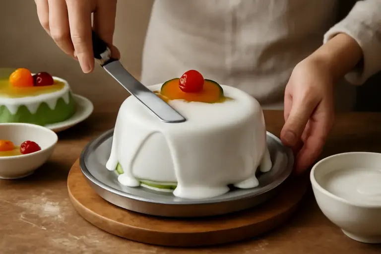 Segreti della cassata siciliana classica: la tecnica per rendere la glassa liscia e brillante