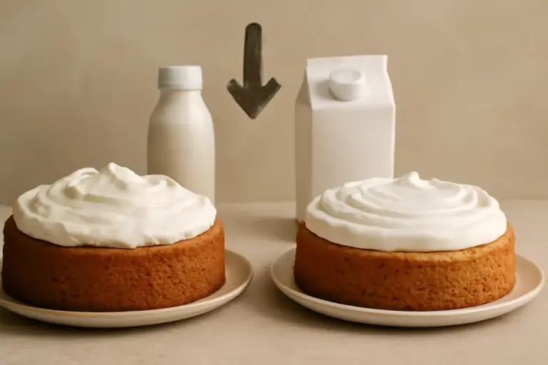Cosa cambia usando panna fresca o vegetale nelle torte? La risposta che evita impasti pesanti