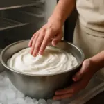 Come si raffredda correttamente la crema chantilly? Il gesto che conserva la morbidezza