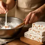 Torrone artigianale fatto in casa: l’accortezza che dona la consistenza ideale