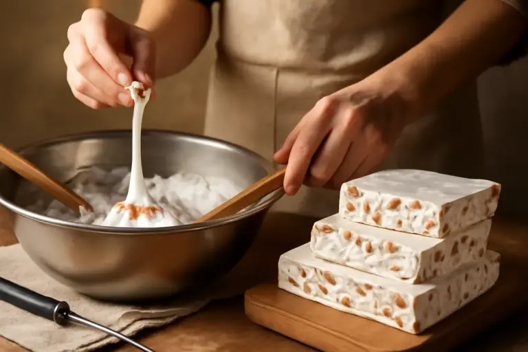 Torrone artigianale fatto in casa: l’accortezza che dona la consistenza ideale