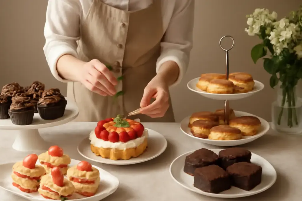 Presentazione di dolci per eventi: le tecniche semplici che sorprendono i tuoi ospiti