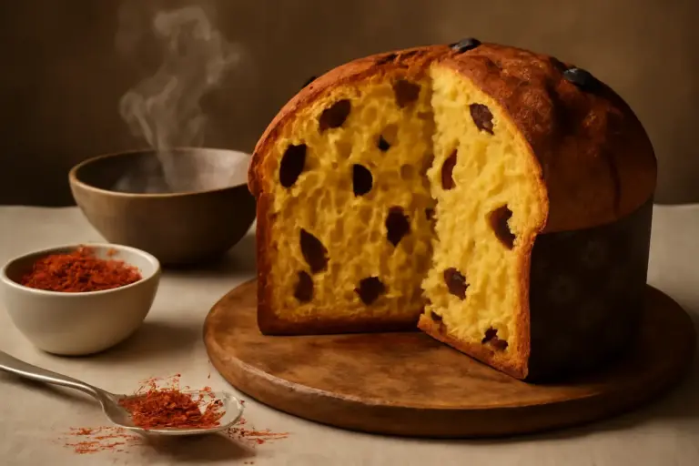 Perché si usa lo zafferano nel panettone sardo? L’effetto sorprendente sull’aroma finale