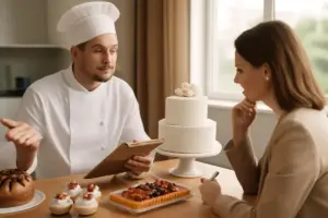 Chef di pasticceria per eventi privati: quali domande fare prima di ingaggiarlo per non sbagliare