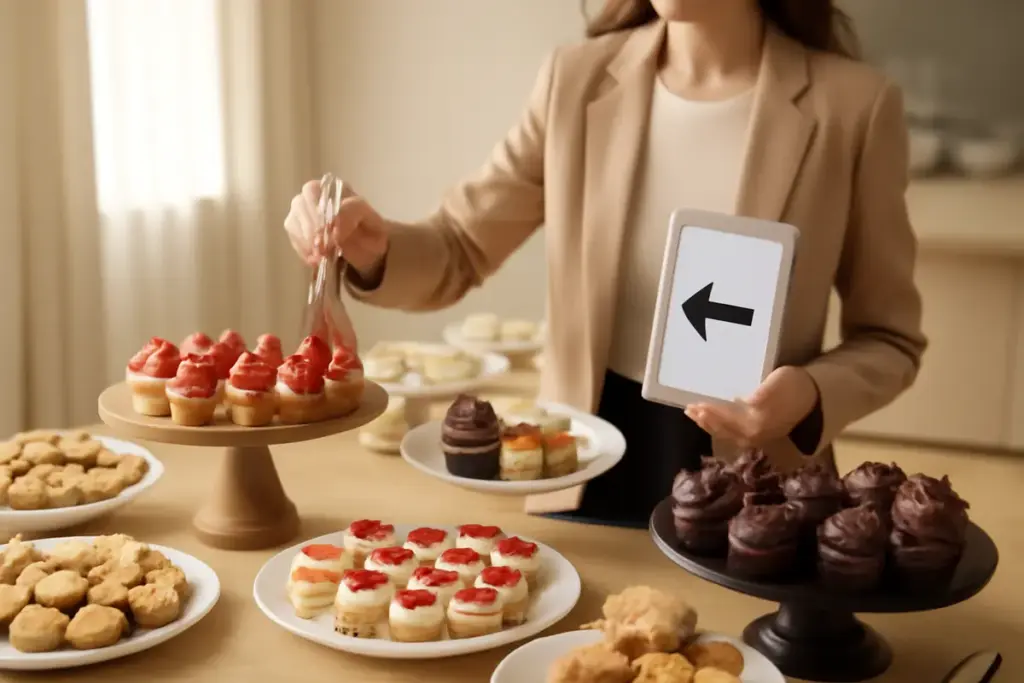 Come evitare sprechi nei buffet di dolci? Strategie semplici per ottimizzare gusti e quantità