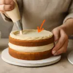 Farcitura degli strati nelle torte artigianali: il metodo che previene la fuoriuscita della crema