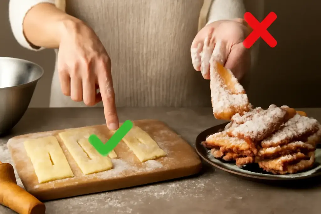 Quali errori evitare nella preparazione delle chiacchiere di Carnevale? Il gesto che fa la differenza