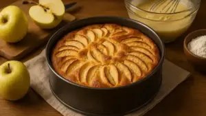 Torta di mele con fondo bagnato: come frutta, teglia e temperatura del forno influenzano la consistenza
